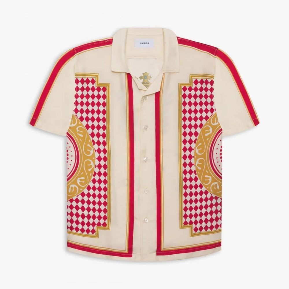 Brand new Rhude Shirt (100% silk)